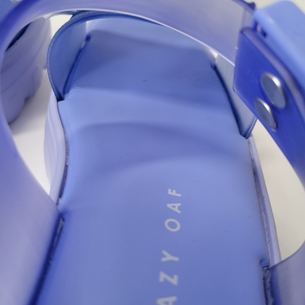 Lazy Oaf x Melissa Blue Kick Off Sandals - Picture 9 of 13